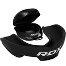 RDX 3w Mouth Guard Adult BLACK-MOUTH GUARD-RDX-Standard Size-Aminopörssi
