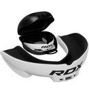 RDX 3w Mouth Guard Junior WHITE/BLACK-MOUTH GUARD-RDX-Standard Size-Aminopörssi