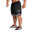 Better Bodies Basketball Shorts Black/White-Miesten shortsit-Better Bodies-S-Aminopörssi
