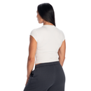 Better Bodies Tapered Tee White*-Naisten t-paita-Better Bodies-S-Aminopörssi