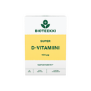 Super D-vitamiini 100 µg, 60 kaps.-D-vitamiini-Bioteekki-Aminopörssi