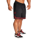 Better Bodies Basketball Shorts 6'', Black/Red *-Miesten shortsit-Better Bodies-S-Aminopörssi