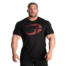 Cadet Tee, Black/Red-Miesten T-paita-GASP-S-Aminopörssi