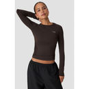 ICIW Define Seamless Long Sleeve Chocolate Brown-Naisten pitkähihaiset ja hupparit-ICANIWILL-XS-Aminopörssi