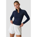 ICIW Define Seamless 1/4 Zip Midnight Blue-Naisten pitkähihaiset ja hupparit-ICANIWILL-XS-Aminopörssi