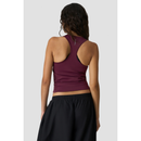 ICIW Define Seamless Tank Top Dark Mahogany-Naisten lyhythihaiset ja topit-ICANIWILL-XS-Aminopörssi