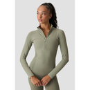 ICIW Define Seamless 1/2 Zip Willow Green-Naisten pitkähihaiset ja hupparit-ICANIWILL-XS-Aminopörssi