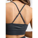 Drop of Mindfulness Signature Seamless Bra, Iron Grey-Naisten urheiluliivit-Drop of Mindfulness-XS-Aminopörssi