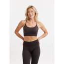 Drop of Mindfulness Signature Seamless Bra, dark brown-Naisten urheiluliivit-Drop of Mindfulness-XS-Aminopörssi