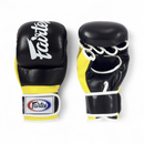 Fairtex FGV18 MMA-Hanskat, Black/Yellow-MMA Hanskat-Fairtex-XS-Aminopörssi