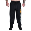 GASP Old School Baggy Mesh Pant, Black*-Miesten housut-GASP-S-Aminopörssi