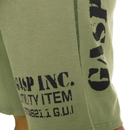 GASP Thermal Shorts Washed Green*-Miesten shortsit-GASP-S-Aminopörssi