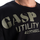 GASP Iron Thermal Tee, Black/Green-Miesten T-paita-GASP-M-Aminopörssi