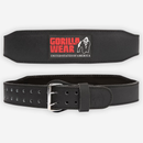 Gorilla Wear 4 Inch Padded Leather Lifting Belt, black/red-Nostovyö-Gorilla Wear-S/M-Aminopörssi