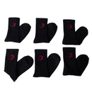 Gasp Crew Socks 3-pack Black/Red-Sukat-GASP-M 40-42-Aminopörssi