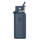 Hydro Flask 32 oz Wide Flex Straw Cap, Harbor Blue-Teräspullo-Hydro Flask-Aminopörssi