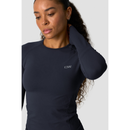 ICIW Define Seamless Long Sleeve Navy-Naisten pitkähihaiset ja hupparit-ICANIWILL-XS-Aminopörssi