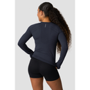 ICIW Define Seamless Long Sleeve Navy-Naisten pitkähihaiset ja hupparit-ICANIWILL-XS-Aminopörssi