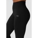 ICIW Define Seamless V-shape Tights Black-Naisten trikoot ja leggingsit-ICANIWILL-XS-Aminopörssi