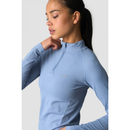 ICIW Define Seamless 1/4 Zip Metal Blue-Naisten pitkähihaiset ja hupparit-ICANIWILL-XS-Aminopörssi
