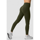 ICIW Smooth Seamless Tights W Dark Khaki Green-Naisten trikoot ja leggingsit-ICANIWILL-XS-Aminopörssi