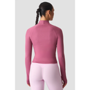 ICIW Smooth Seamless Zip Jacket W Juicy Mauve-Naisten pitkähihaiset ja hupparit-ICANIWILL-XS-Aminopörssi
