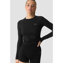 ICIW Define Seamless Long Sleeve Black-Naisten pitkähihaiset ja hupparit-ICANIWILL-XS-Aminopörssi