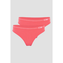ICIW Everyday Seamless Thong, 2-pack Pink Peach-Naisten alusasut-ICANIWILL-XS-Aminopörssi