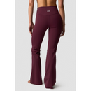 ICIW Nimble Flared Tights Dark Mahogany-Naisten trikoot ja leggingsit-ICANIWILL-XS-Aminopörssi
