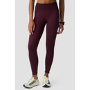 ICIW Define Thermal Seamless V-shape Tights, Maroon Red