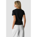 ICIW Everyday Cotton T-shirt W Black-Naisten lyhythihaiset ja topit-ICANIWILL-XS-Aminopörssi