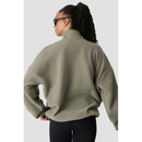 ICIW Essential Fleece, Willow Green-Naisten pitkähihaiset ja hupparit-ICANIWILL-S-Aminopörssi