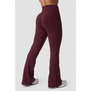 ICIW Smooth seamless Flared Tights Dark Mahogany-Naisten trikoot ja leggingsit-ICANIWILL-XS-Aminopörssi