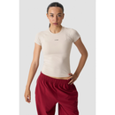 ICIW Smooth Seamless Tee Light Beige-Naisten lyhythihaiset ja topit-ICANIWILL-XS-Aminopörssi
