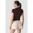 ICIW Smooth Seamless Tee Espresso-Naisten lyhythihaiset ja topit-ICANIWILL-XS-Aminopörssi