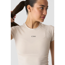 ICIW Smooth Seamless Tee Light Beige-Naisten lyhythihaiset ja topit-ICANIWILL-XS-Aminopörssi