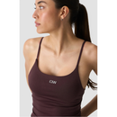 ICIW Smooth Seamless 2-in-1 Strappy Tank Espresso-Naisten lyhythihaiset ja topit-ICANIWILL-XS-Aminopörssi
