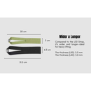 Luxiaojun L40 Weightlifting Strap, Green