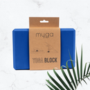 Myga Foam Yoga Block, Royal Blue-Joogablokki-Myga-Aminopörssi