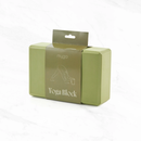 Myga Foam Yoga Block, Moss (green)-Joogablokki-Myga-Aminopörssi