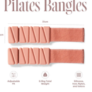 Myga Pilates painorannekkeet 2 x 0,45 kg-Pilates-Aminopörssi-Aminopörssi
