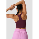 ICIW Mirage Cardio 2-in-1 Top Dark Mahogany-Naisten urheiluliivit-ICANIWILL-XS-Aminopörssi