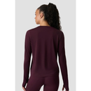 ICIW Mirage Cardio Long Sleeve, Maroon-Naisten pitkähihaiset ja hupparit-ICANIWILL-XS-Aminopörssi