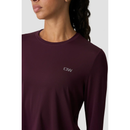 ICIW Mirage Cardio Long Sleeve, Maroon-Naisten pitkähihaiset ja hupparit-ICANIWILL-XS-Aminopörssi