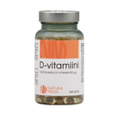 Natura Media D-vitamiini 50 µg, 200 kapselia*-D-vitamiini-Natura Media-Aminopörssi