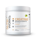 Nutri Works Makeutettu Kreatiinimonohydraatti, stevia 250 g-Kreatiini-Nutri Works-Orange-Aminopörssi