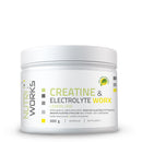 Nutri Works Kreatiini & Electrolyte worX 300 g-Kreatiini-Nutri Works-Lemon Lime-Aminopörssi