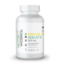 Citrulline Malate 500 mg 90 vegekaps.-Sitrulliinimalaatti-Nutri Works-Aminopörssi