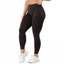 Relode Aura Seamless Scrunch Tights Brown-Naisten trikoot ja leggingsit-Relode-XS-Aminopörssi