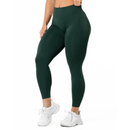 Relode Aura Seamless Scrunch Tights Dark Green-Naisten trikoot ja leggingsit-Relode-XS-Aminopörssi
